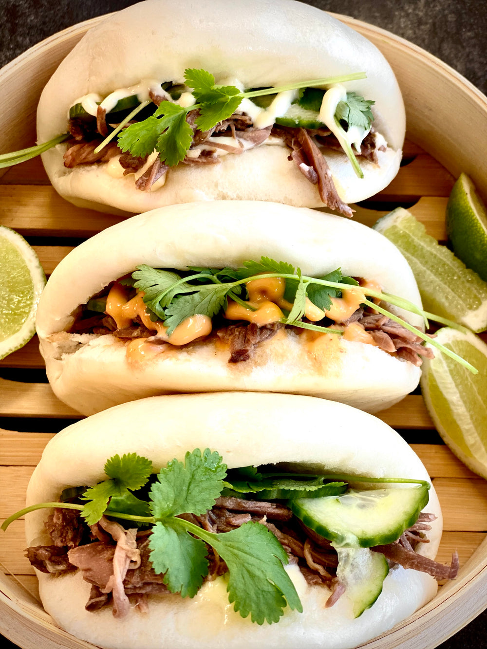 Teriyaki Lamb Bao Buns