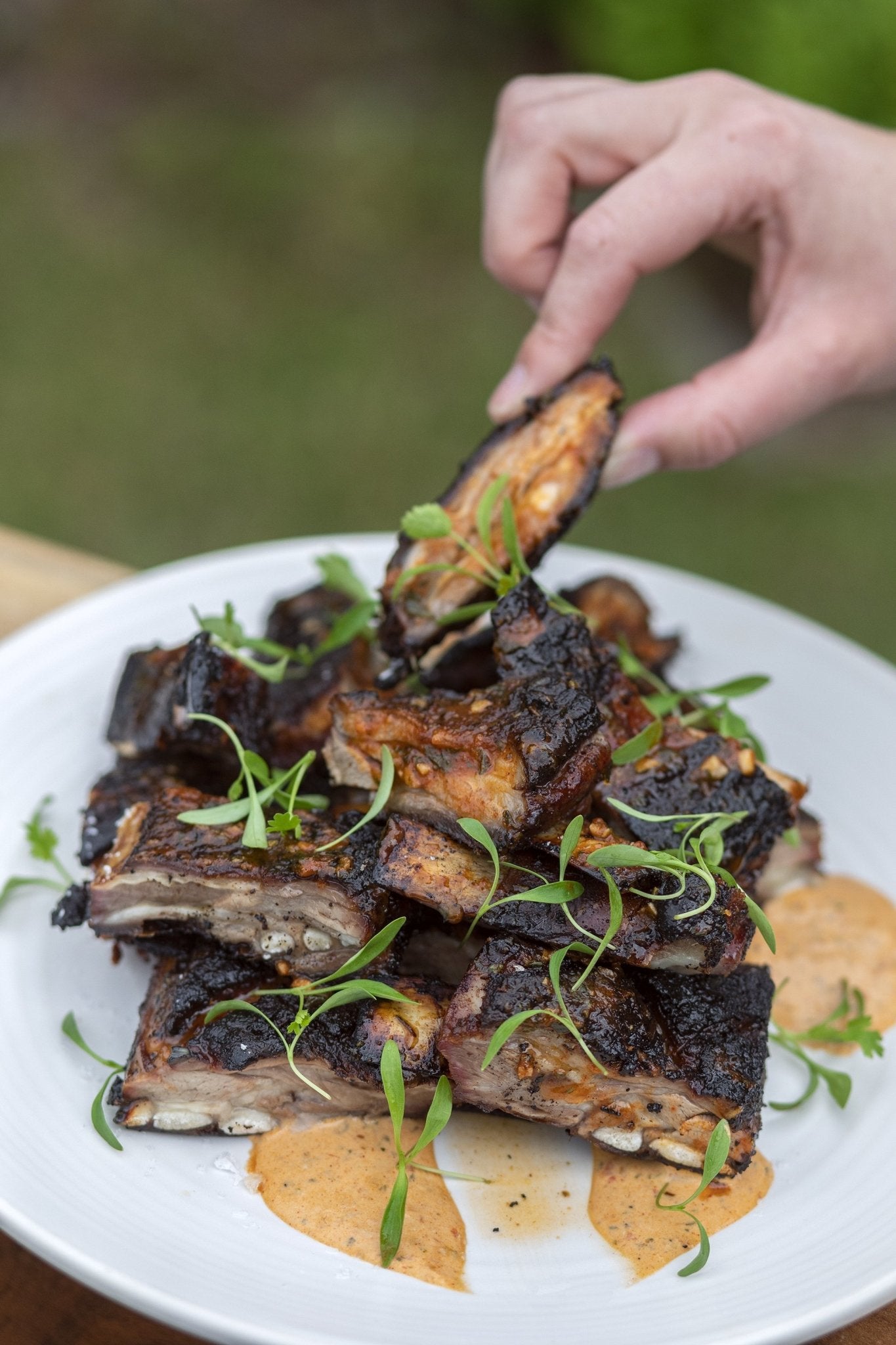 Marinated BBQ Merino Lamb Ribs | Middlehurst Delivered