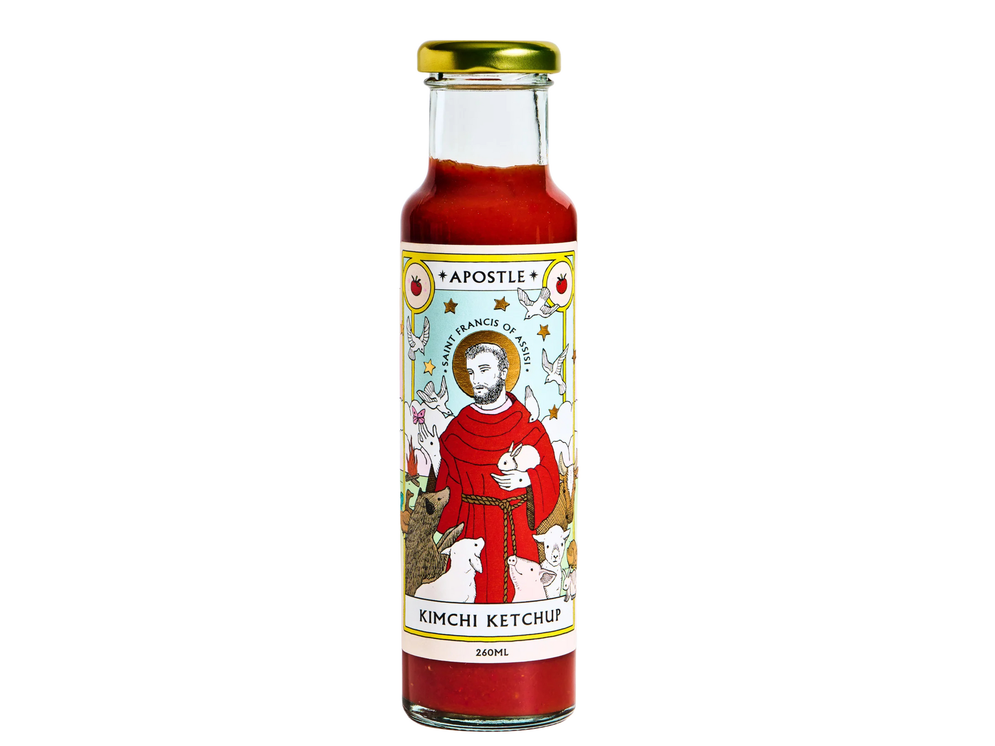 Apostle Hot Sauce Saint Francis of Assisi - Kimchi Ketchup