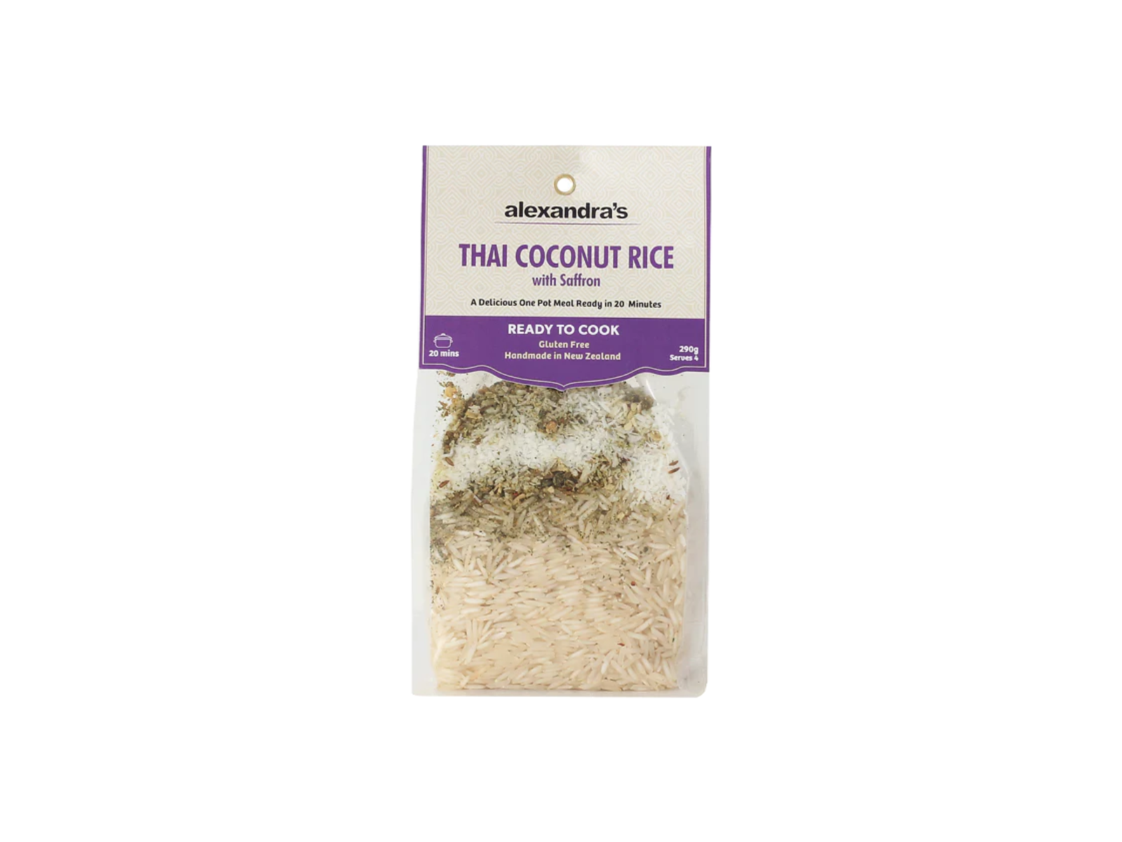 alexandra's Thai Coconut Rice with Saffron